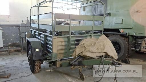 Przyczepa 1-os. do warsztatu B1/SAM (ład. 1 500 kg) z zespołem spalinowo-elektrycznym PAD-8 (8 kW, 3x400 V, 50 Hz) 